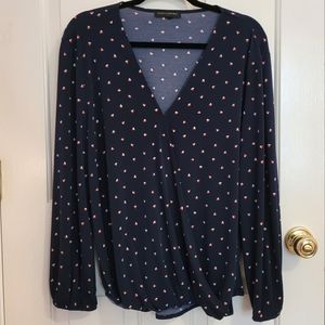 Banana Republic wrap top